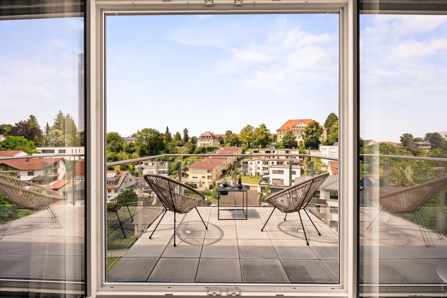 Golden Poodle Luxusappartment Am Neuen Schloss Tettang Tettnang Buitenkant foto